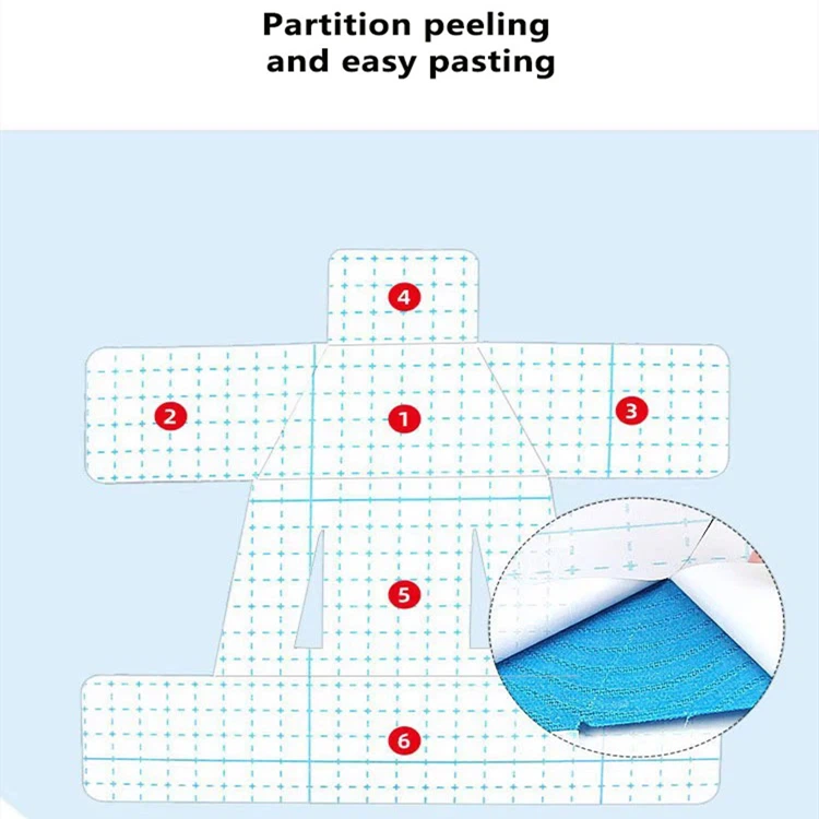 Easy to Cut with Backing Paper Lines Easy to Cut with Backing Paper Lines